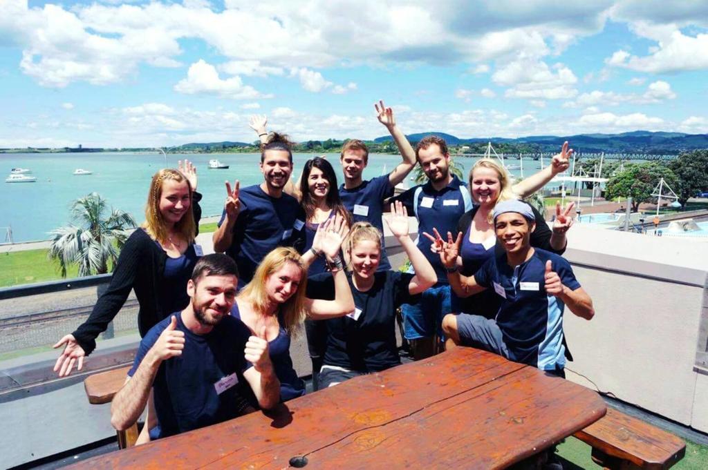 Harbourside City Backpackers Tauranga Ngoại thất bức ảnh